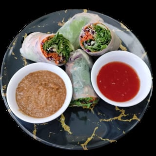 Fresh Vegetable Spring Rolls