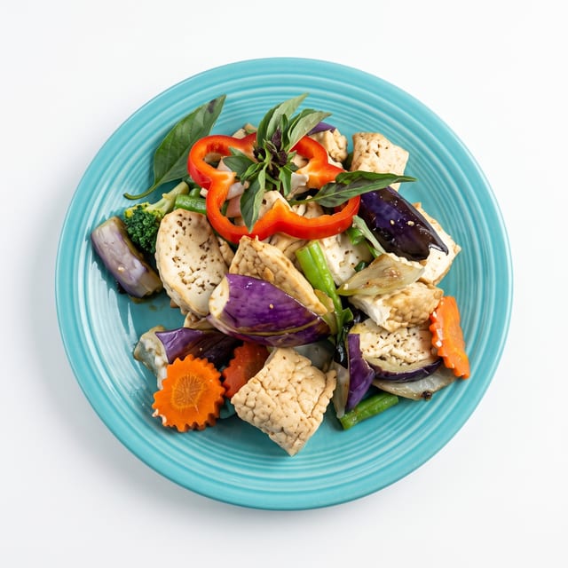 Eggplant Stir Fry.