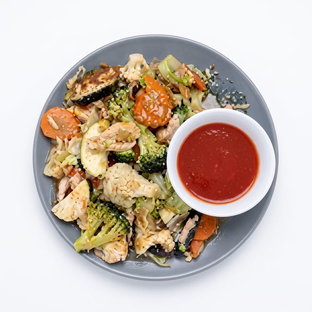 Sriracha Chicken.
