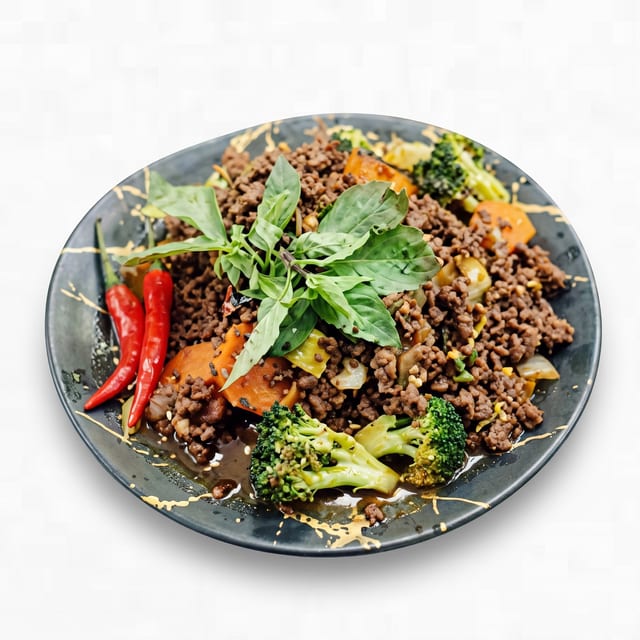 Beef Basil.